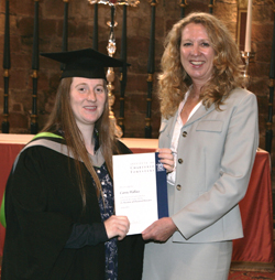 Carrie Wallace Receives ICF Best Student Award